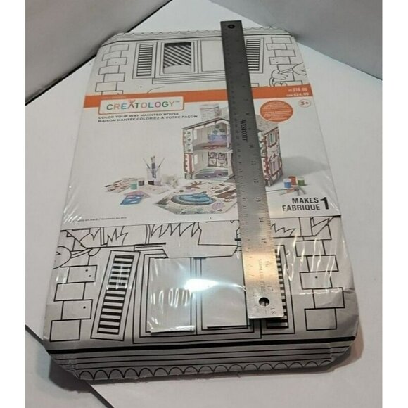 Creatology Color Your Way Haunted House New in Package - Picture 6 of 7